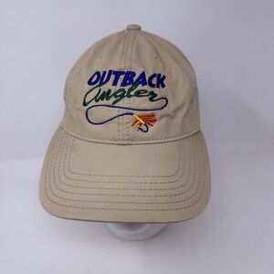 Subaru Outback Angler Fly Fishing Hat Cap Otto Collection Khaki Tan Cotton
